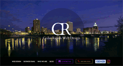 Desktop Screenshot of cedarrapidswebdesign.com